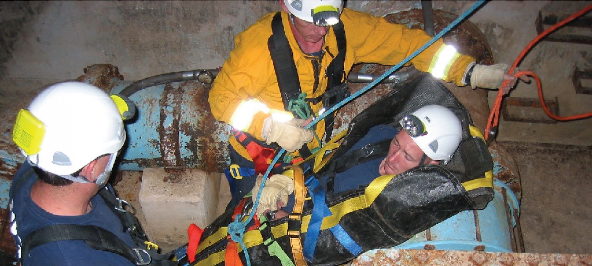 Confined Space Standing Rescue